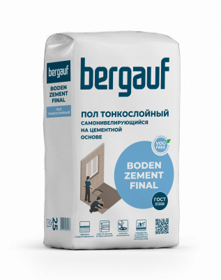 Boden Zement Final, 25кг вправо